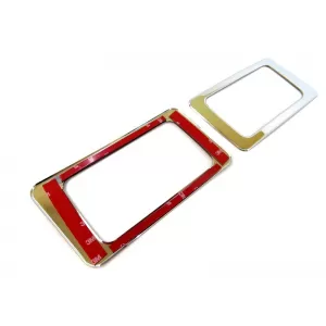 Chrome trim around fog lights suitable for Mercedes G W463