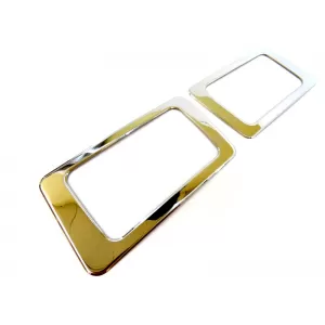 Chrome trim around fog lights suitable for Mercedes G W463