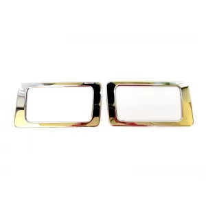 Chrome trim around fog lights suitable for Mercedes G W463