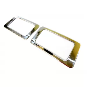 Chrome trim around fog lights suitable for Mercedes G W463