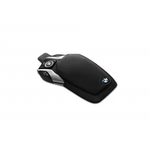 Original leather key case with display suitable for BMW