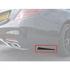 Right trim suitable for AMG diffuser S63, S65 on Mercedes S-Class W222 2017-2020
