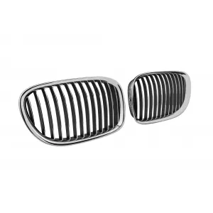 Chrome kidneys suitable for BMW 7 Series F01 short wheelbase, F02 long wheelbase 2008-2015