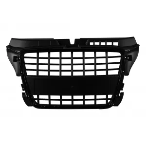 image-40-Griglia in laccato nero tipo S3 adatta per Audi A3 hatchback, Sportback, cabriolet 2009-2012 senza fori per sensori di parcheggio