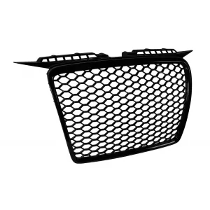 RS-Typ schwarze Frontgrill geeignet für Audi A3 Hatchback, Sportback 2005-2008-image-6132333