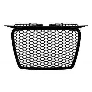 RS-Typ schwarze Frontgrill geeignet für Audi A3 Hatchback, Sportback 2005-2008-image-6132334
