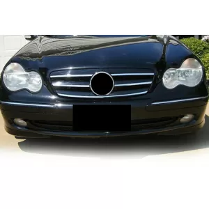 Chrome/black grille suitable for Mercedes C-Class W203 2000-2007