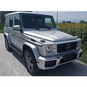 Daytime running lights suitable for Mercedes G-Class W463 after 1989 with chrome base