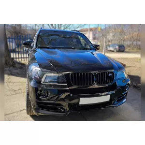 Black lacquer kidney grilles suitable for BMW X5 E70 2007-2013, X6 E71 2008-2013