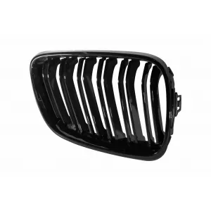Double slat kidneys in black lacquer suitable for BMW Series 2 F22 Coupe, F23 Cabriolet after 2013