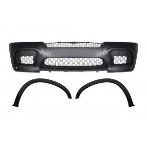 Front X5M bumper suitable for BMW X5 E70 2010-2013 with flares for the front fenders