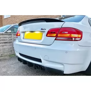 Performance trunk spoiler suitable for BMW 3 Series E92 2007-2013, unpainted