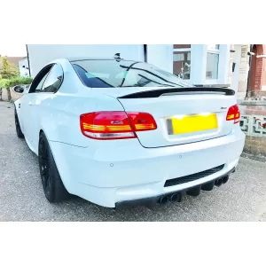Performance trunk spoiler suitable for BMW 3 Series E92 2007-2013, unpainted