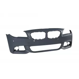 Front M Technik Stoßstange geeignet für BMW 5er Reihe F10 Limousine, F11 Touring 2010-2013 mit PDC, mit Waschdüsen, ohne Nebelscheinwerfer-image-6162822