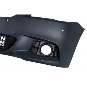 Front M Technik Stoßstange geeignet für BMW 5er Reihe F10 Limousine, F11 Touring 2013-2017 mit PDC, mit Waschdüsen, ohne Nebelscheinwerfer-image-6162832