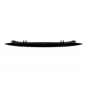 RS7 típusú spoiler Audi A7 Sportback 2019- utáni RS első lökhárítóhoz, fekete lakk-image-6163526