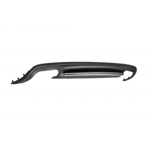 S5-Typ Diffusor geeignet für die Standard-Heckstoßstange des Audi A5 Sportback 2012-2015 -oo--oo-, mit grauem mattem Trim-image-6163631