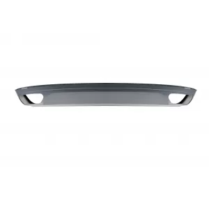 W12-Typ Diffusor mit verchromten Enden geeignet für den serienmäßigen Heckstoßfänger des Audi A8 2010-2014 -oo--oo--image-6163817