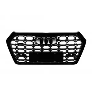 image-36-Fekete lakk RSQ5 típusú hűtőrács Audi Q5 2017-2021
