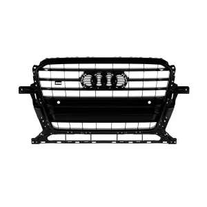 image-37-Fekete lakk SQ5 típusú hűtőrács Audi Q5 2012-2016 modellhez