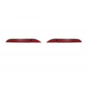 Rear RS5 bumper suitable for Audi A5 Sportback, Coupe, Cabrio 2020-2024 with black exhaust tips