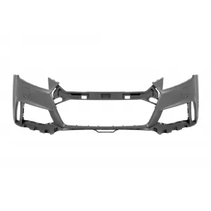RS-style front bumper suitable for Audi TT Coupe, Convertible 2016-2021 with Gloss Black grille