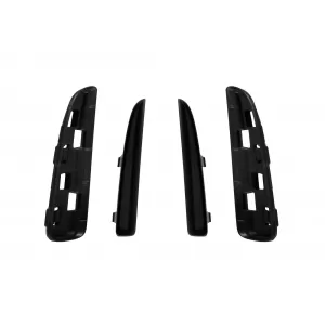 RS-style front bumper suitable for Audi TT Coupe, Convertible 2016-2021 with Gloss Black grille