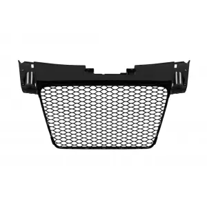Gloss Black RS-style grille, suitable for Audi TT Coupe, Convertible 2008-2015 without emblem base