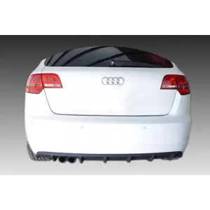 Motordrome Design diffuser suitable for rear bumper Audi A3 8P Sportback 2008-2012