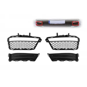 image-67-Daytime running light grille set suitable for front A Design bumper on Mercedes S-Class W221 2006-2013, left and right