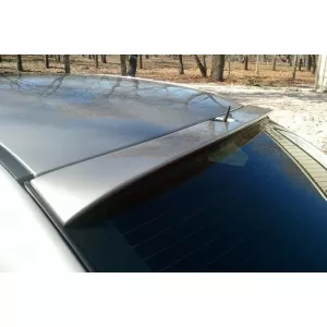 Type A Design sunshade suitable for Mercedes E-Class W211 2002-2006 with antenna opening, unpainted-image-6137795