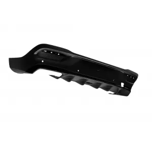 GLE63 Typ Diffusor mit schwarzen Endrohren geeignet für den hinteren A Design Stoßfänger am Mercedes GLE Coupe C167 nach 2020 -oo--oo--image-6138057