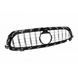 GT-Typ Chromgrill geeignet für Mercedes E-Klasse W213 Limousine, S213 Kombi, C238 Coupé, A238 Cabriolet 2020-2023-image-6138379