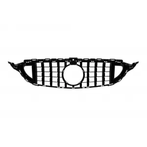 Brabus-Carbon-Grill geeignet für Mercedes C-Klasse W205, S205 2014-2021-image-6138664