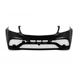 Front A design bumper suitable for Mercedes GLS X166 2015-2019, with black lacquer elements