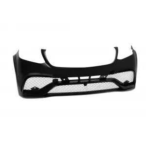 Front A design bumper suitable for Mercedes GLS X166 2015-2019, with black lacquer elements