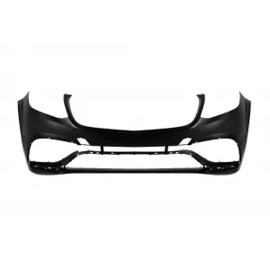 Front A design bumper suitable for Mercedes GLS X166 2015-2019, with black lacquer elements