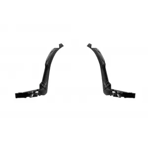Front A design bumper suitable for Mercedes GLS X166 2015-2019, with black lacquer elements
