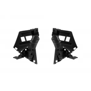 Front A design bumper suitable for Mercedes GLS X166 2015-2019, with black lacquer elements