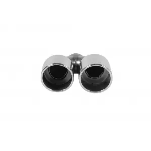 M5 style chrome exhaust tips set suitable for BMW 5 Series F10, F11 2010-2017