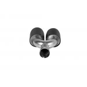 M5 style black exhaust tips set suitable for BMW 5 Series F10, F11 2010-2017