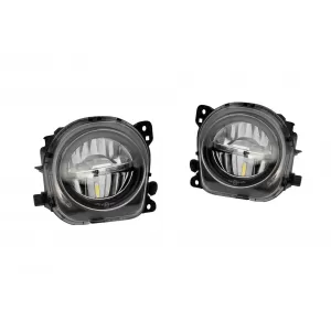 image-18-Set of LED fog lights suitable for BMW 5 Series F10, F11, 5 Series GT F07 2013-2016 Chrome, Left + Right