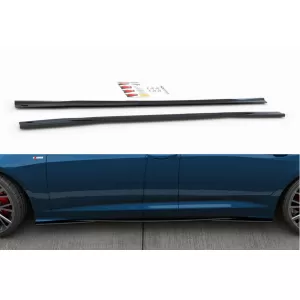 image-38-Maxton Design S6, S-Line típusú toldatok Audi A6 C8 sedan, Avant modellekhez 2019-től, fekete lakk