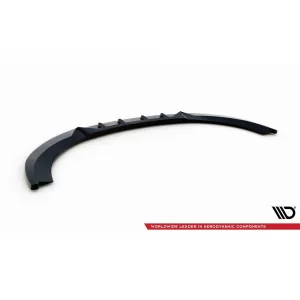 Maxton Design version 2 spoiler suitable for front bumper of Audi A7 C7 2010-2014, black lacquer