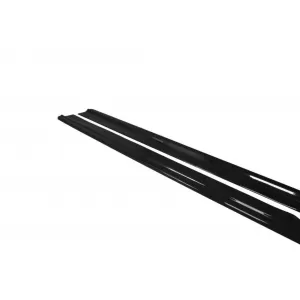 Maxton Design additives suitable for Audi A8 D4 2009-2013, black lacquer