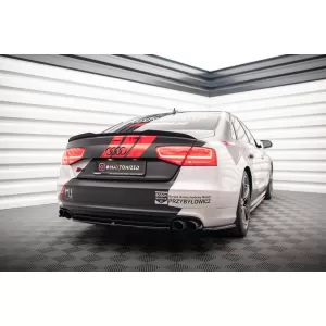 Maxton Design spoiler suitable for Audi S8 D4 2012-2015, black lacquer-image-6140244