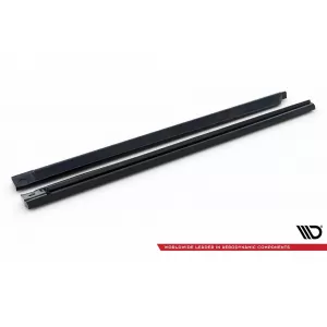 Maxton Design additives suitable for Audi Q7 2015-2019, black lacquer