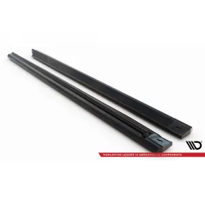 Maxton Design additives suitable for Audi Q7 2015-2019, black lacquer