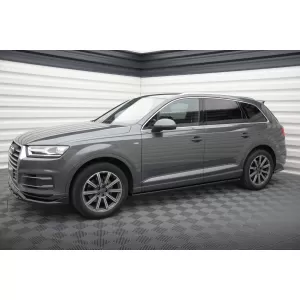 Maxton Design additives suitable for Audi Q7 2015-2019, black lacquer
