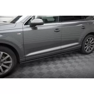 Maxton Design additives suitable for Audi Q7 2015-2019, black lacquer